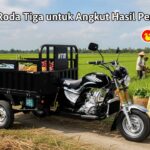 HTM motor roda tiga untuk angkut hasil pertanian