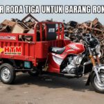 HTM motor roda tiga untuk barang rongsok