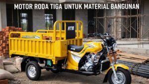 Motor Roda Tiga untuk Material Bangunan: Pilihan Cerdas Pengusaha Modern!